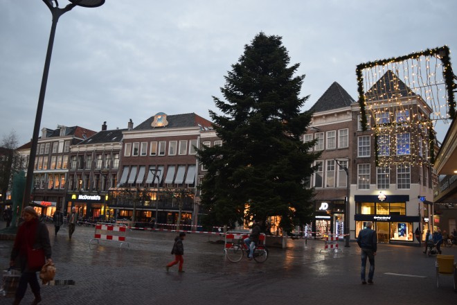 Kerstboom Zwolle 2015 op Grote Markt - Foto: ©Joey Bisschop