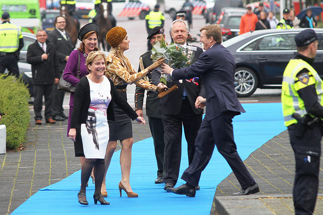 Foto: ©Frank van Hienen - Koningspaar in Zwolle 2015