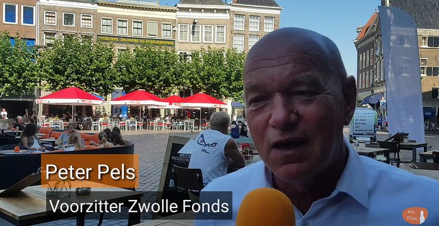 Foto: Archief: Peter Pels was voorziter van de werkgroep ter voorbereiding van het Zwolle Fonds