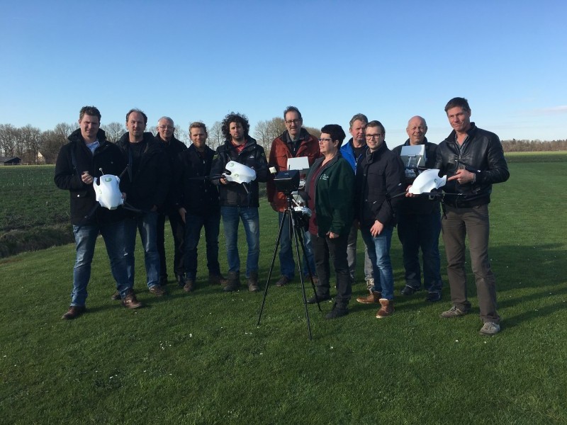 3 feestelijke oplevering weidevogeldrone