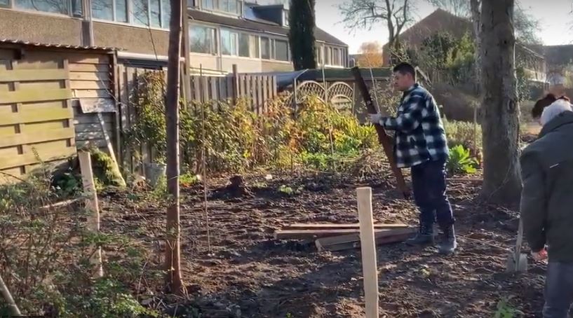 De schop in de grond voor uitbreiding Fluweeltuin Aa-Landen