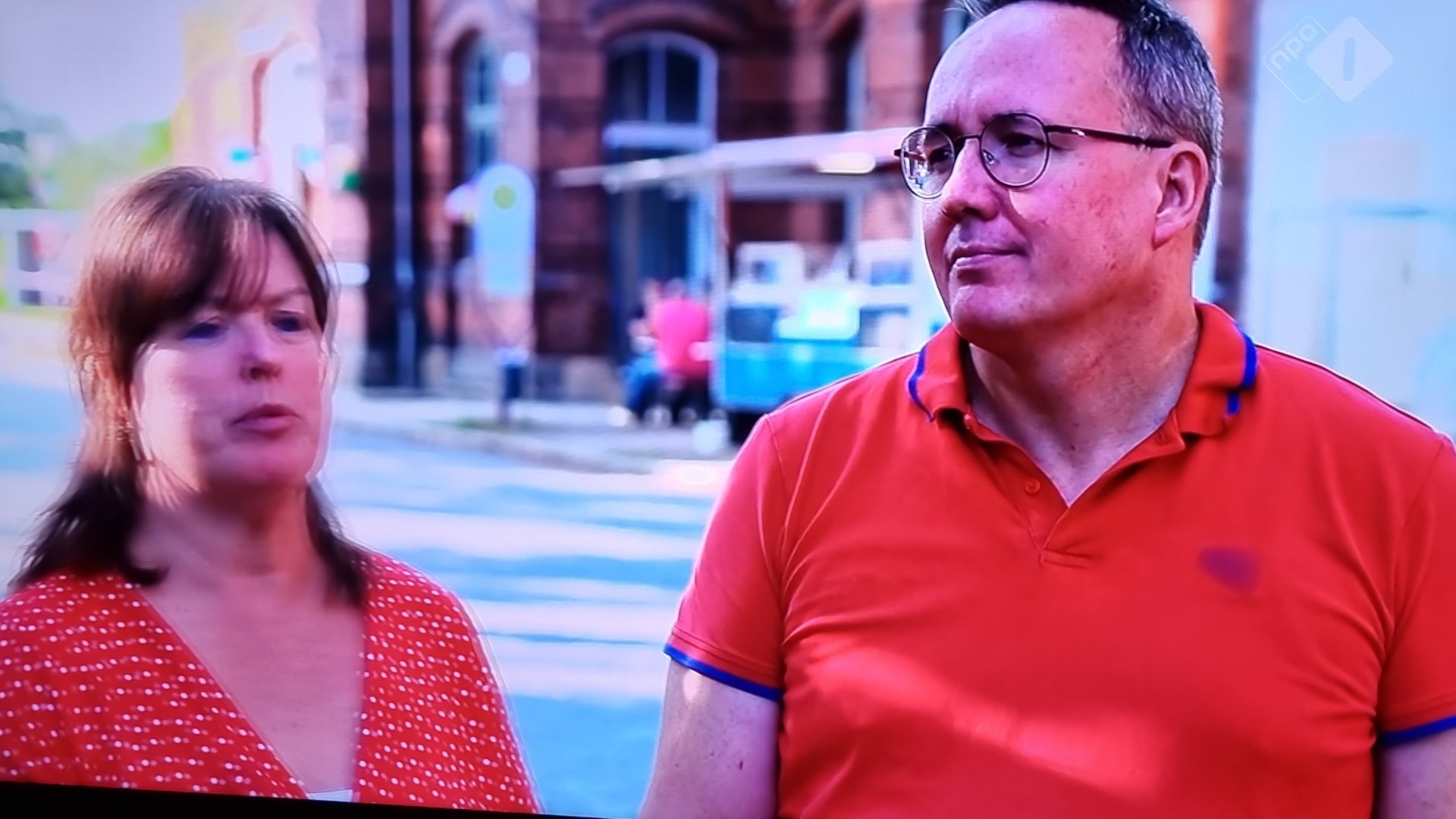 Terugkijken Zwolse Ingrid en Edward in 'Ik Vertrek' met hun OostDuitse treinstation RTV Focus Terugkijken Zwolse Ingrid en Edward in 'Ik Vertrek' met hun OostDuitse treinstation RTV Focus
