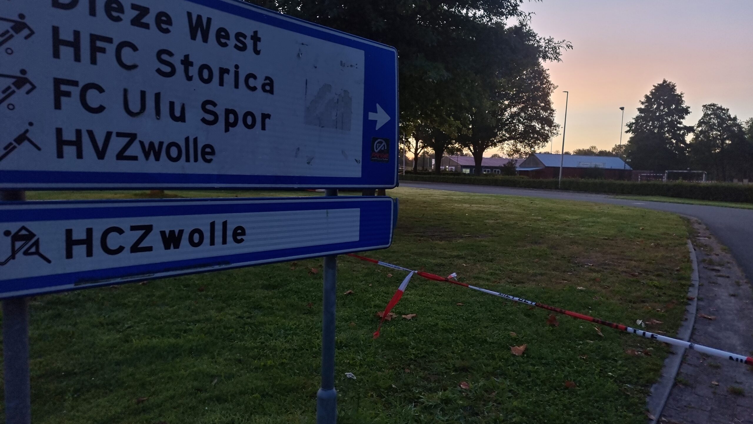 Schietincident bij Sportpark in Zwolle Noord