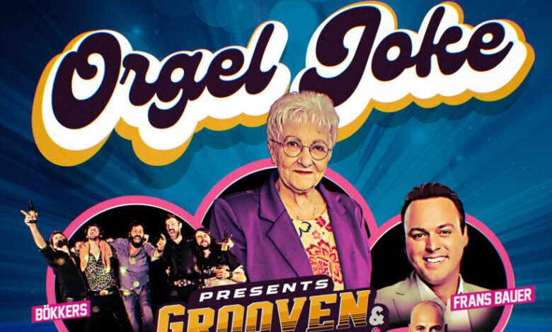 Orgel Joke staat samen met oa. Frans Bauer en de Bökkers op het hoofdpodium van de Zwarte Cross