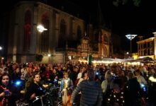 Beeld: eerdere actie van de Dolle Mina’s in Zwolle: ‘Zwolle eist de nacht op’ - Foto © RTV Focus Zwolle