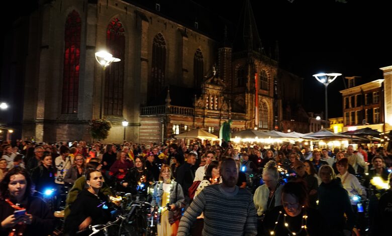 Beeld: eerdere actie van de Dolle Mina’s in Zwolle: ‘Zwolle eist de nacht op’ - Foto © RTV Focus Zwolle