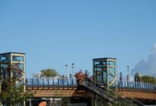 Passerelle, de nieuwe brug over het spoor van Zwolle - Foto © RTV Focus Zwolle