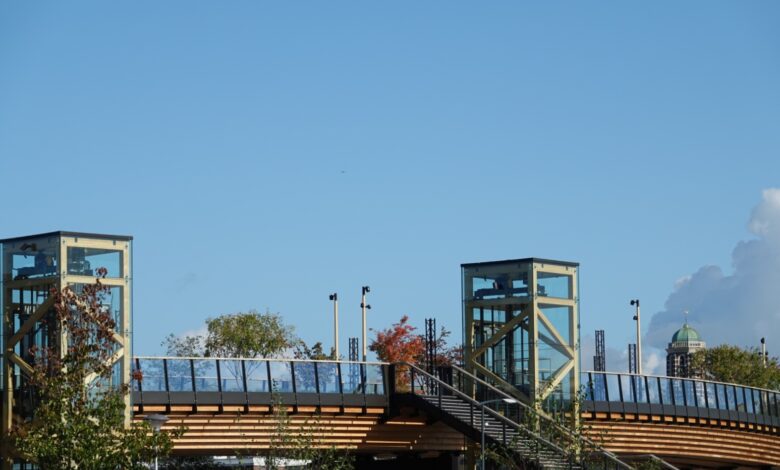 Passerelle, de nieuwe brug over het spoor van Zwolle - Foto © RTV Focus Zwolle