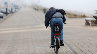 Storm Benjamin komt eerder aan land dan verwacht, KNMI scherpt waarschuwing aan - Foto Christian Mueller