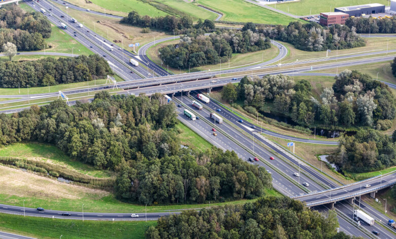 Knooppunt Hattemerbroek A50 - Foto Paul Poels fotografie