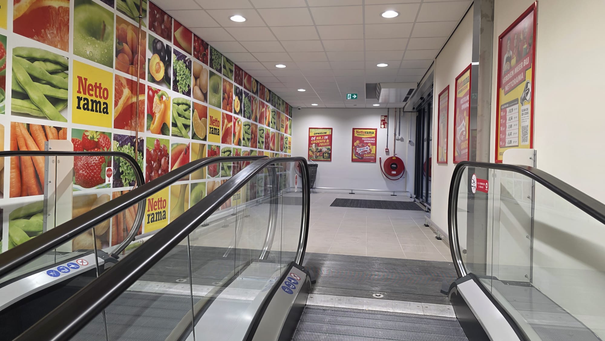 Roltrap naar het parkeerdek - Foto © RTV Focus Zwolle