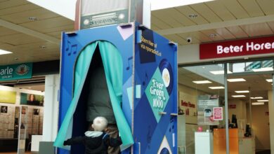 Evergreen Top 1000 NPO Radio 5 stemhokje in Zwolle - Foto © RTV Focus Zwolle