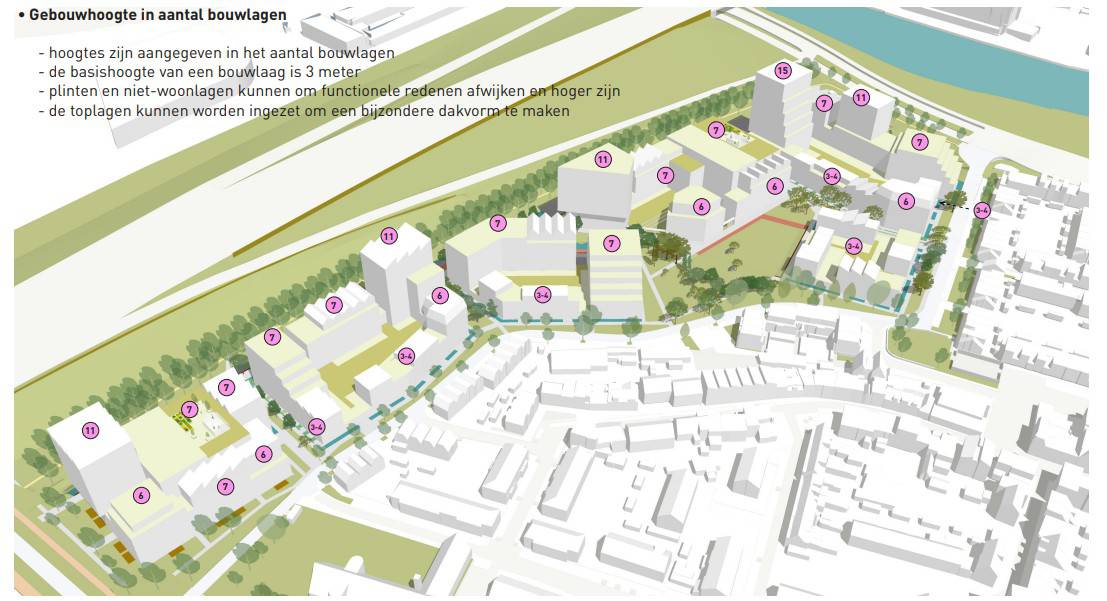 Honderden nieuwe woningen en groen park langs de A28 Zwolle
