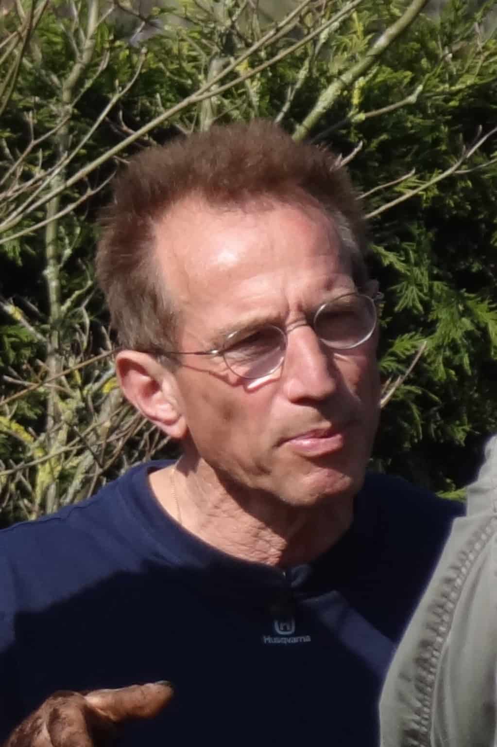 Portret van tuinman en televisiepresentator Rob Verlinden in 2012